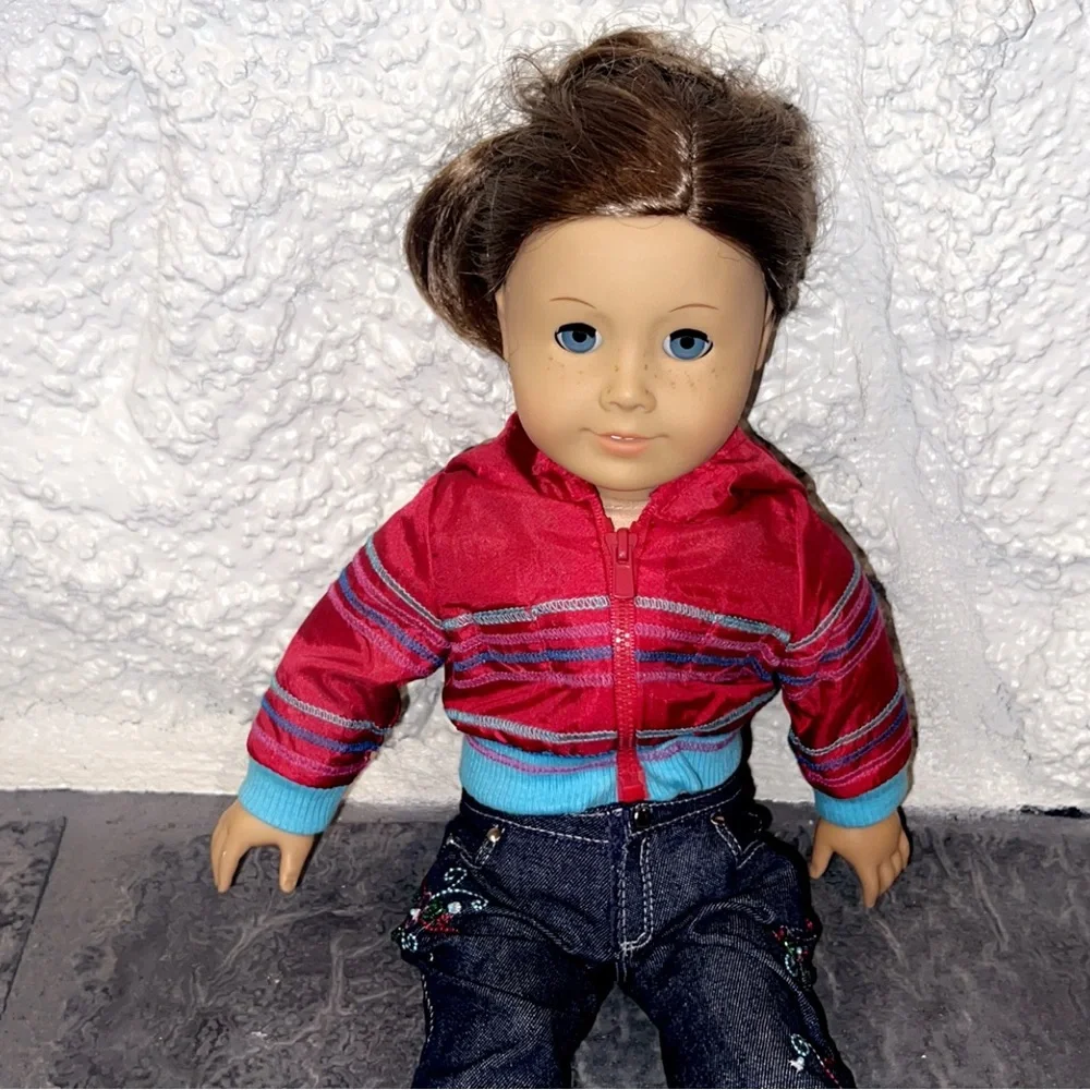 AMERICAN GIRL Today Doll 18” Brown Hair Blue Eyes